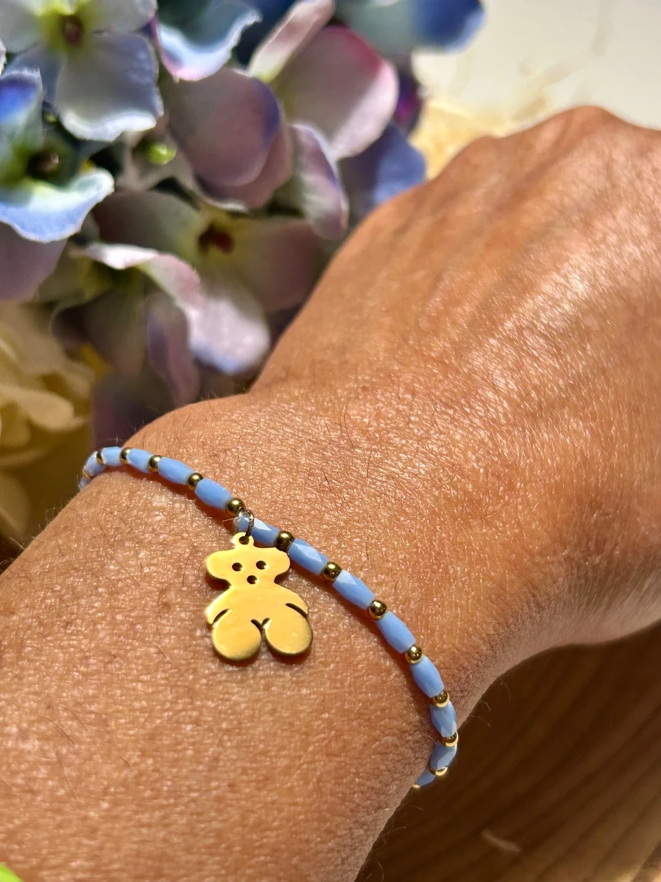 Elastic bracelet with TOUS-inspired colors – photo 3